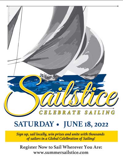 2022 Summer Sailstice poster