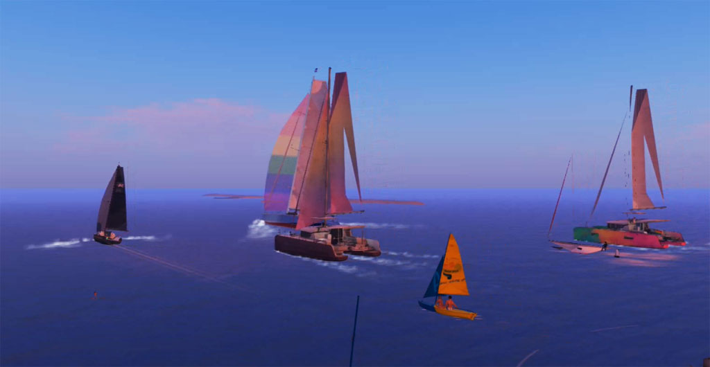 sailing in vr