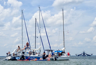 2023 summer sailstice raft up