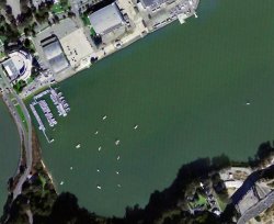 San Francisco Sailors gather in Clipper Cove on Treasure Island for Summer Sailstice music festival