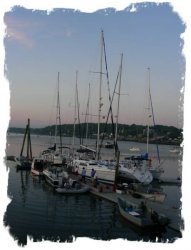 Hunter sailors will be enjoying a lobster bake in Casco Bay.