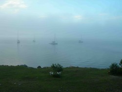  Hunter Sailors celebrate the Sailstice in Casco Bay, ME!