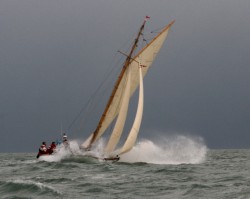 At 114 is she the oldest vessel sailing for Summer Sailstice?