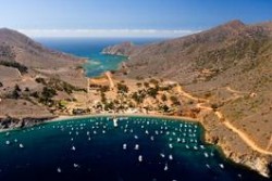 Hunter Rendezvous at Isthmus, Catalina Island