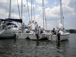 Sail Solomons celebrates in Solomons, Maryland