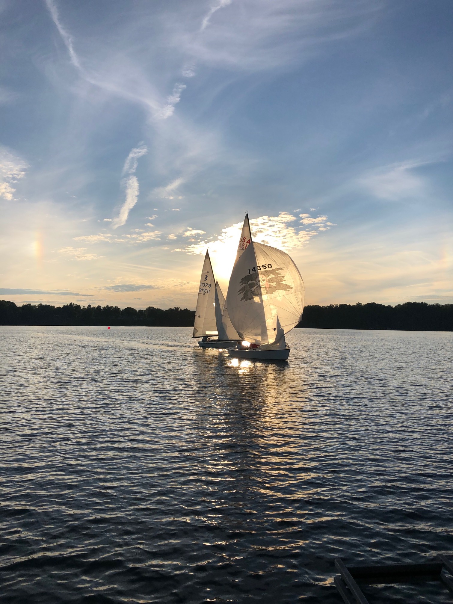 Lake Delta sailing