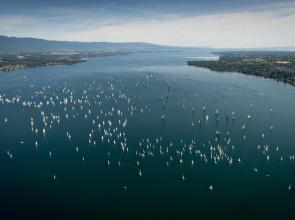 Photographer Loris Von Siebentha captures the view of the Bol d'Or