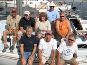 Andreas Cove Yacht Club Race their way through Summer Sailstice