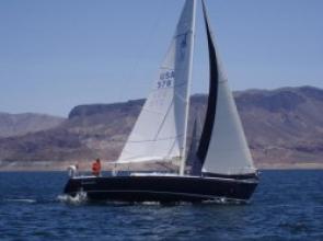 Sailors celebrate on Lake Mead, NV!