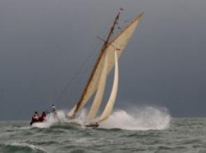 At 114 is she the oldest vessel sailing for Summer Sailstice?