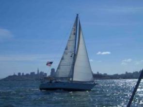 Alameda, CA sailors head out with past Summer Sailstice Memories
