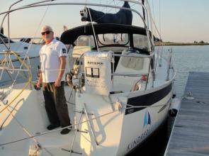 2013 winner showing off their schwag!