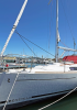 Image of a Beneteau Oceanis 31 named "Sparky," one of Modern Sailing Sausalito's newest vessels in the Clipper Yacht Harbor