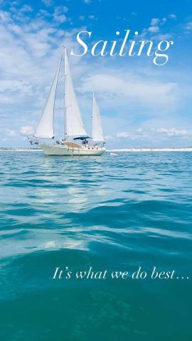 Pathfinder, vagabond, ketch, panama city, florida, st. andrews, sail, sailing, solstice, sailstice, salty, June