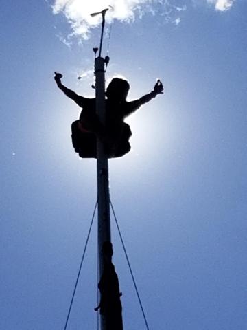 Sailing takes you to the top!