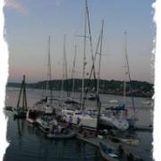 Hunter sailors will be enjoying a lobster bake in Casco Bay.