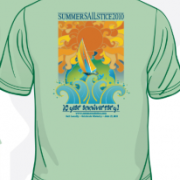 Win a free t-shirt by signing up for Summer Sailstice at Strictly Sail Pacific.