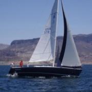 Sailors celebrate on Lake Mead, NV!
