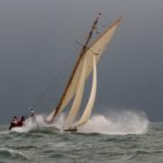 At 114 is she the oldest vessel sailing for Summer Sailstice?