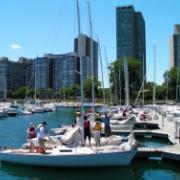 Chicago Sailing hosts BBQ and boats available to rent and charter! 