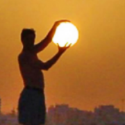 "A day without sunshine is like, you know, night."