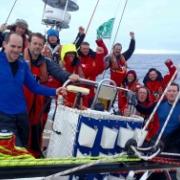 Clipper Race Boat Finland writes from the North Atlantic