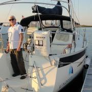 2013 winner showing off their schwag!