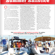 Chesapeake Sailors Rally Around Summer Sailstice
